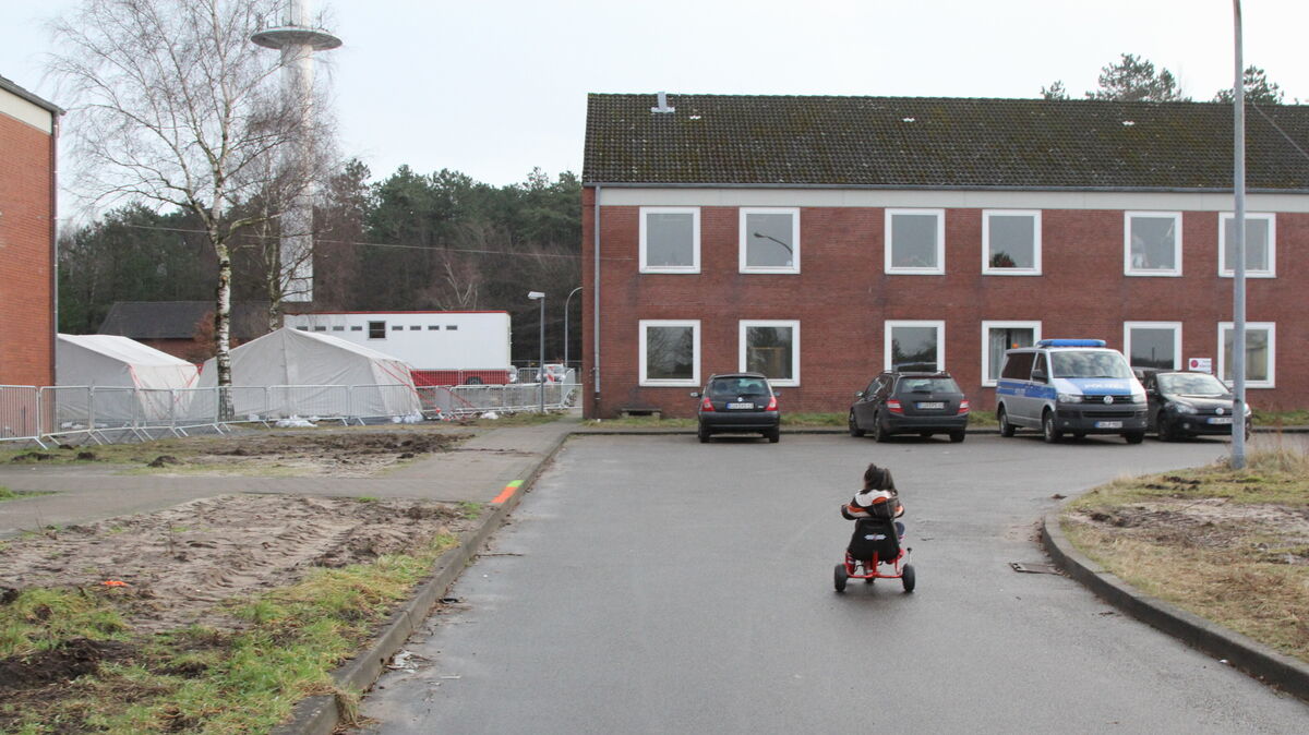 Die Kaserne soll nicht mehr zur Aufnahme von geflüchteter Menschen reaktiviert werden. Archivfoto: Reese-Winne