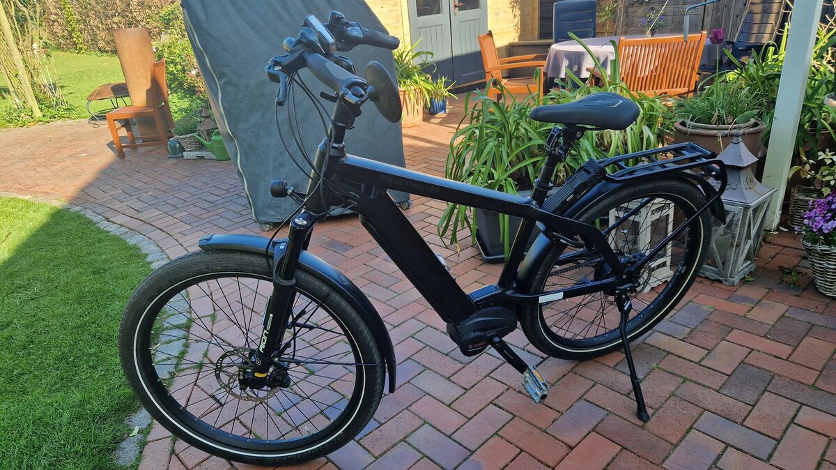 Die Polizei veröffentlicht ein Bild des gestohlenen Pedelecs der Marke "Riese & Müller". Foto: Polizei