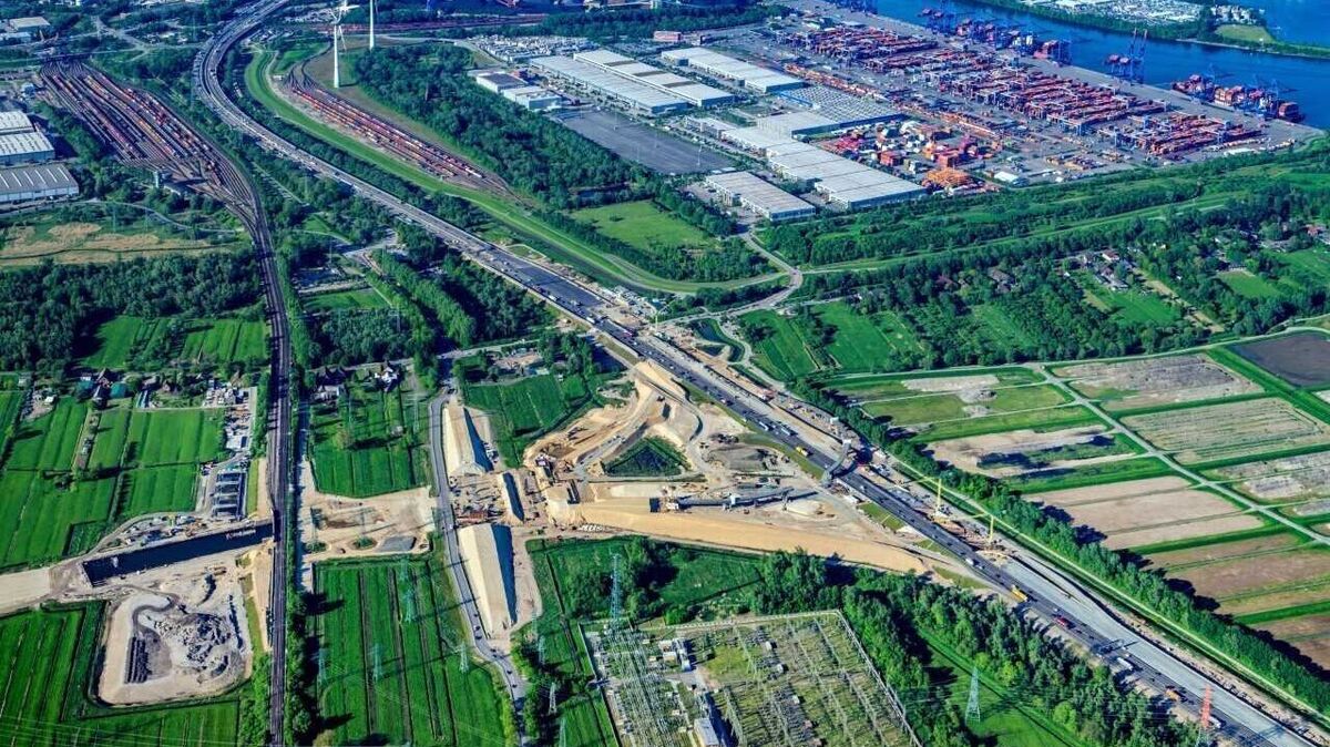 Der Bau der A26 verzögert sich bis 2028: Pendler und Unternehmen in der Region Stade müssen weiterhin auf eine dringend benötigte Entlastung durch die neue Autobahn warten. Foto: Elsen