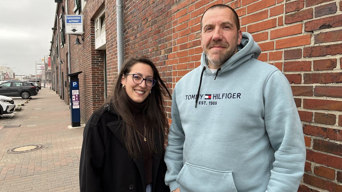 Isabel Conde und Nils Fenske wünschen sich, dass Schulen nicht mehr bei der Umsetzung politischer Entscheidungen allein gelassen werden. Nils Fenske hat sich außerdem Gedanken um eine bessere Schulverpflegung gemacht. Foto: Reese-Winne