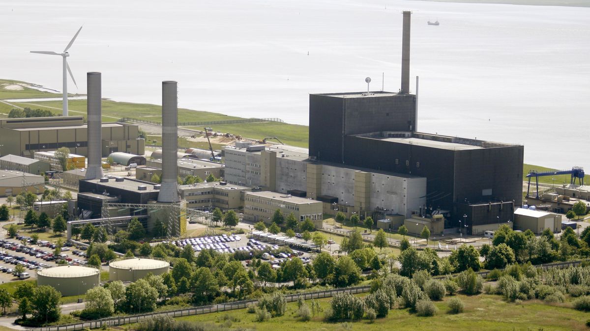 Das AKW in Brunsbüttel. Foto: Gambarini