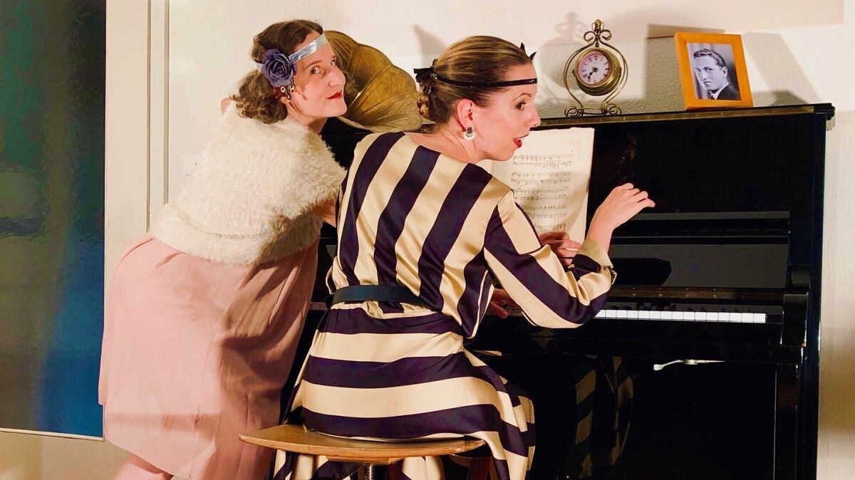Gerda Dillmann (links) und Andrea Isch bilden seit 2012 das Pianistinnen-Duo i dill-isch; am Sonnabend, 2. Mai, sind die beiden live in der St.-Petri-Kirche zu erleben. Foto: i dill-isch