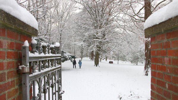 Im Cuxland legt der Winter noch einmal nach