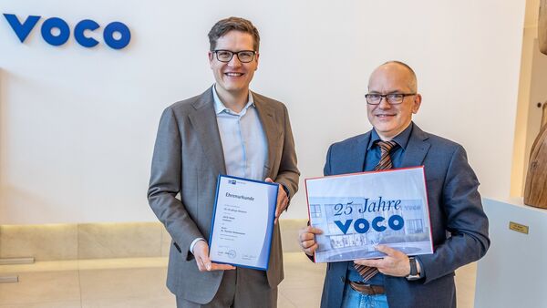 Ein Vierteljahrhundert bei VOCO