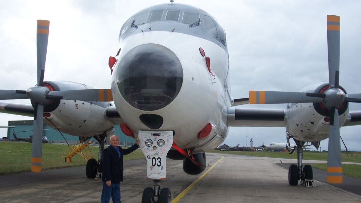 Als 2010 die Breguet Atlantic außer Dienst gestellt wurde, nahm auch Jürgen Vietor an den Feierlichkeiten im Geschwader teil. Foto: privat