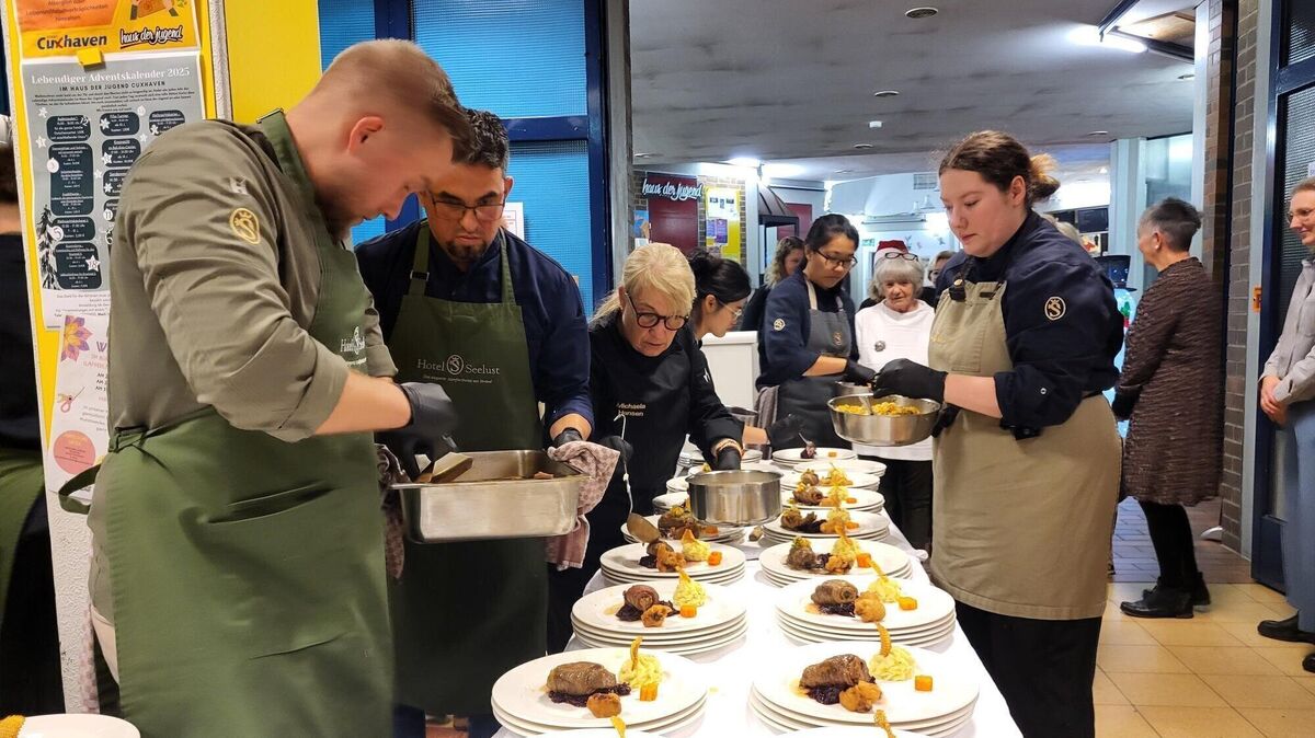 Das Team vom Hotel Seelust und zahlreiche Ehrenamtliche sorgten dafür, dass alles wie am Schnürchen lief. Foto: Märthe Werder