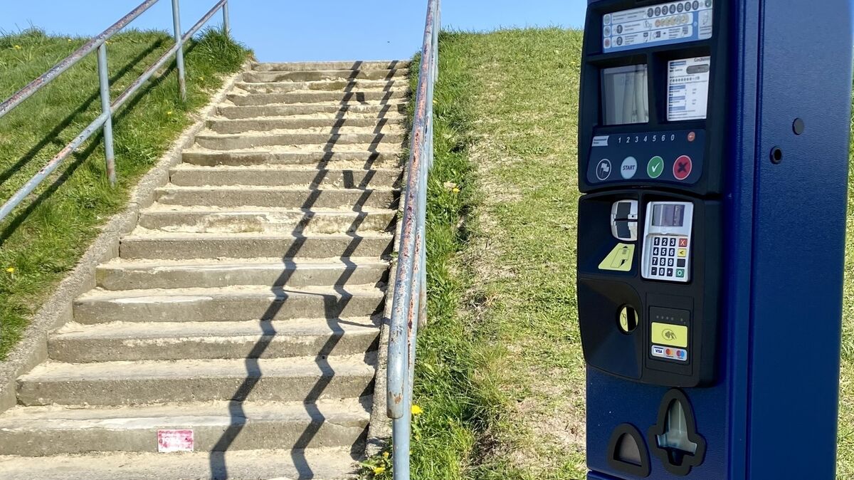 An zahlreichen Strandübergängen in Cuxhaven stehen neuerdings Automaten. Foto: NHC