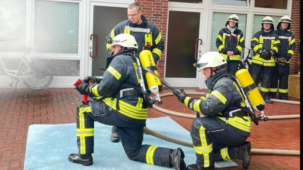 Feuerwehren Neuenkirchen und Osterbruch: Keine Übung wie jede andere