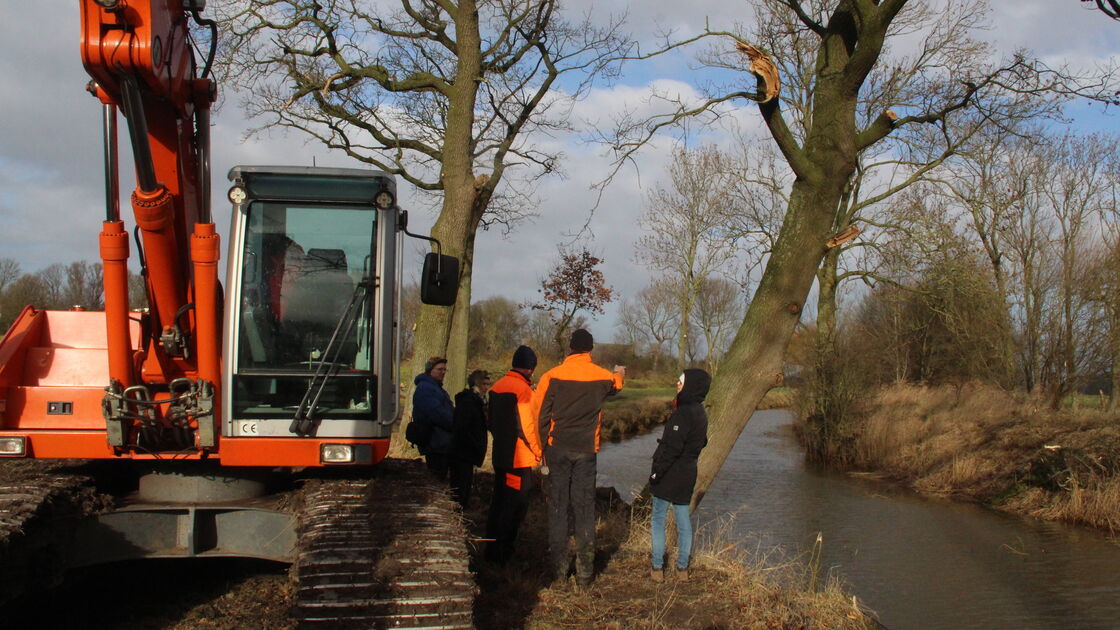Unterhaltungsarbeiten Kahlschlag am NeuhausBülkauer Kanal gibt es