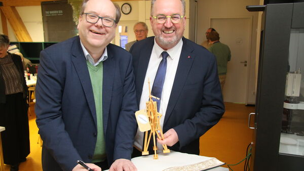 Sahlenburger Großprojekte: Politischer Rückhalt für Küstenschutz und Besucherzentrum