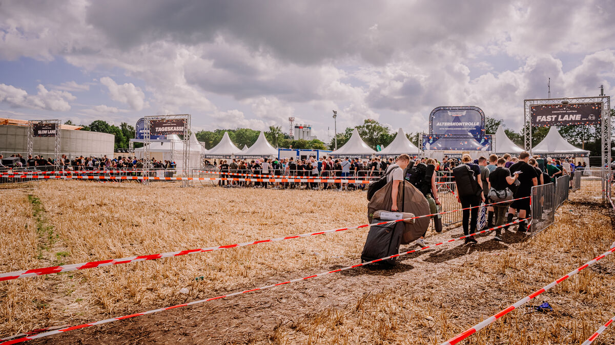 Frühanreise Deichbrand 2023. Foto: Keck