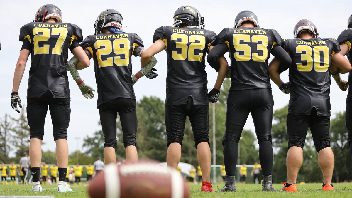 Die Cuxhaven Northstars präsentierten sich in der ersten Saison als Einheit - trotz Sieglosserie. Foto: Unruh