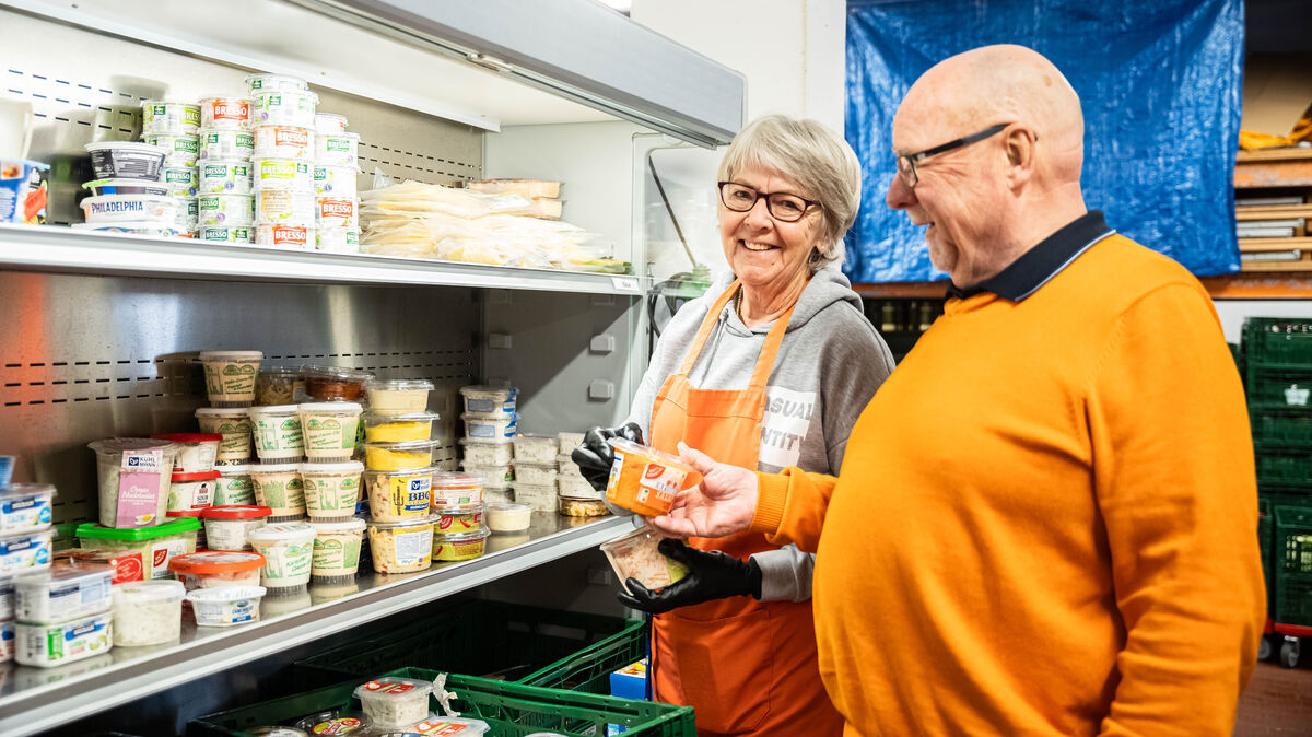 Seit 2012 ist Eva-Maria Hofmann ehrenamtlich bei der Cuxhavener Tafel tätig und fungiert als Teamleiterin. Foto: Keck