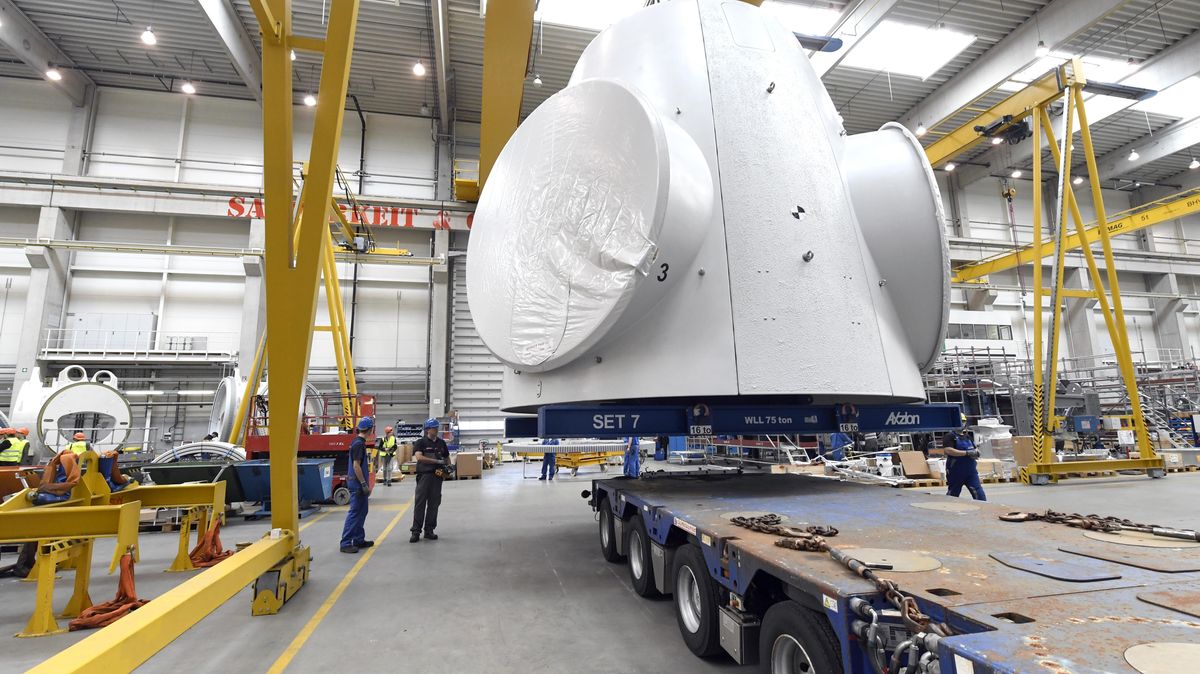 Der insolvente Windrad-Hersteller Senvion wird aufgeteilt. Symbolfoto: Scheer