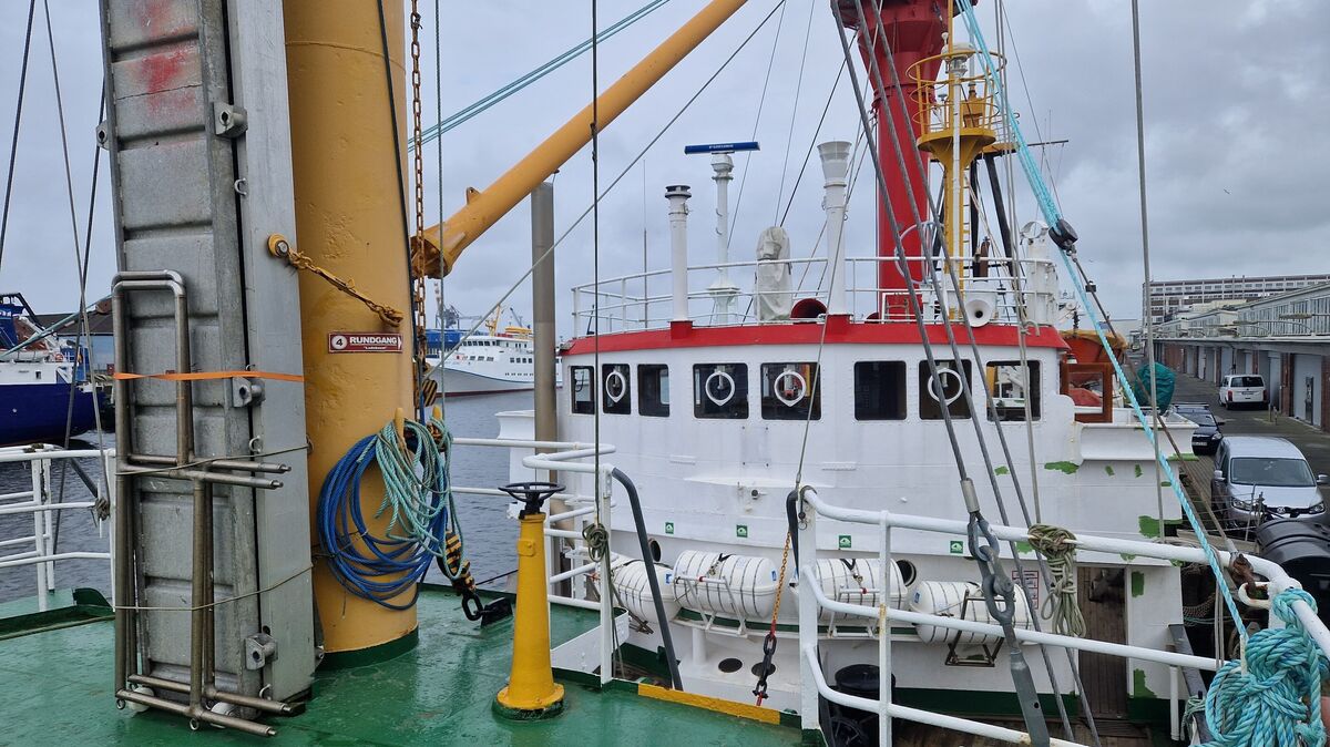 Der Feuerschiff-Verein hofft, schon im Sommer mit der "Elbe 1" an ihren angestammten Liegeplatz an der Alten Liebe zurückkehren zu können. Foto: Fischer