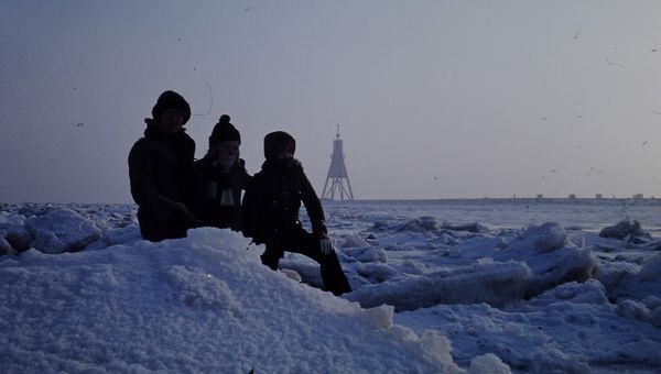 Jahrhundertwinter im Cuxland hautnah miterlebt
