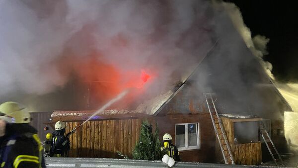 Feuer im Heizungsraum: Wohnhaus in Odisheim nach Großbrand vollständig zerstört