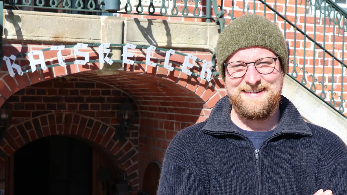 Jonathan Scharf ist der neue Pächter des Otterndorfer Ratskellers. Foto: Mangels