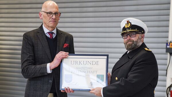 Patenschaft zwischen der Gemeinde Wingst und Marinefliegern aus Nordholz