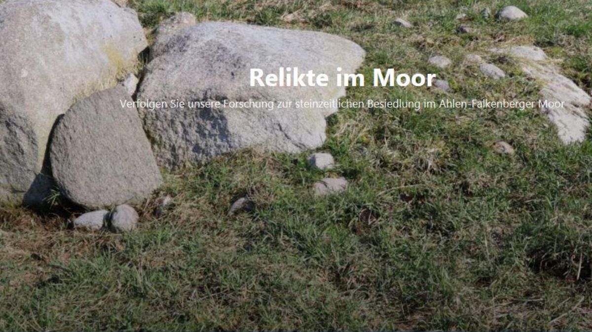 In den kommenden drei Jahren wird von einem Team aus Wissenschaft und Technik erforscht, wie unsere Steinzeit-Vorfahren um Wanna herum gelebt haben. Foto: red