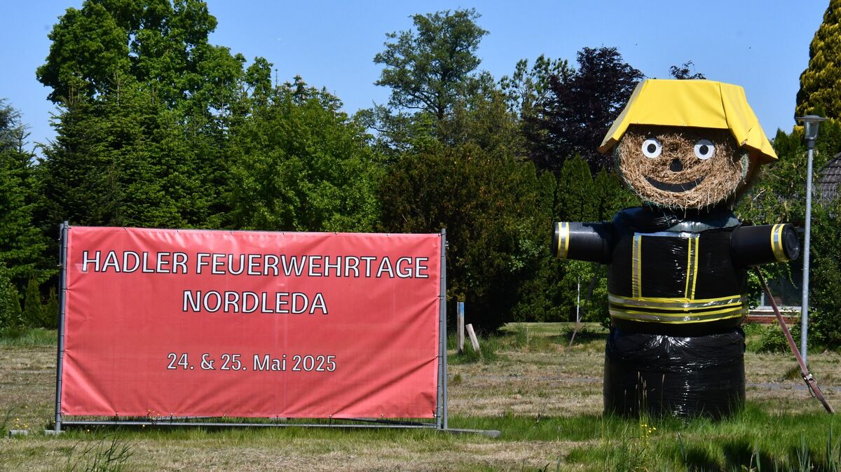 Nordleda steht am Wochenende ganz im Zeichen der Hadler Feuerwehrtage. Foto: Schröder