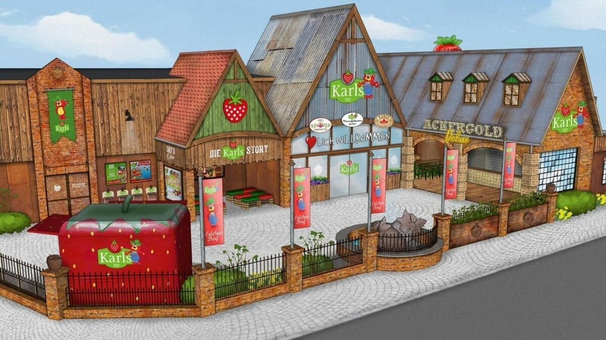 Karls plant in Loxstedt nicht nur Erdbeeren und Fahrgeschäfte, sondern auch einen Themenbereich mit kreativer Note. Foto: Karls Erlebnis-Dorf