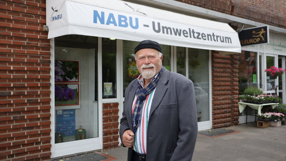 Der Cuxhavener Karl Behn hat den Vorsitz des Naturschutzbundes Cuxhaven übernommen. Foto: May