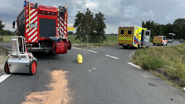 Motorradunfall und Rauchalarm: Einsätze der Feuerwehr Otterndorf