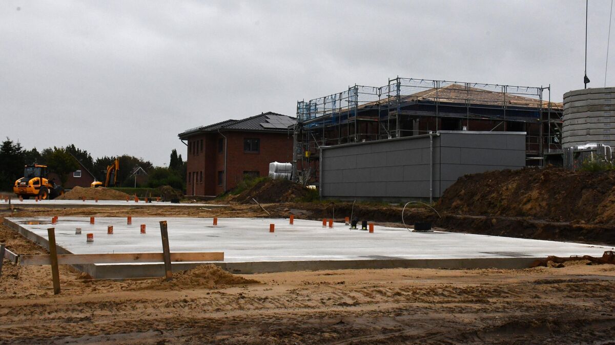 Im „Wohnpark am Hamfeld“ wird viel gebaut. Doch umstritten ist, welche Ausnahmegenehmigungen der Rat einzelnen Investoren noch zugesteht. Foto: Schröder