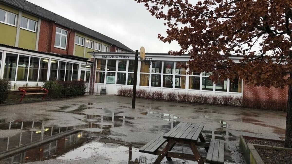 Der Vorfall ereignete sich an der Lüdingworther Schule, wo auch Teile der Hauptschule Altenbruch untergebracht sind. Foto: Kramp