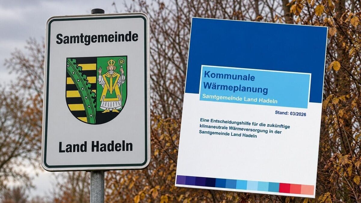 Schritt in die Zukunft: Der kommunale Wärmeplan in Land Hadeln ebnet den Weg für eine klimaneutrale Zukunft mit Wärmepumpen und potenziellen Wärmenetzen. Foto: Mangels/ChatGPT