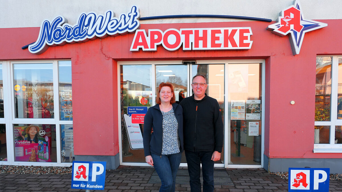 Wir leben und lieben unsere Apotheken: Yvonne und Matthias von Ahnen Foto: Giesecke