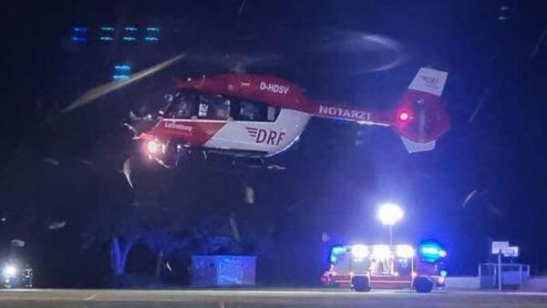 Landung wegen medizinischen Notfalls in Cadenberge: Rettungshubschrauber im Einsatz
