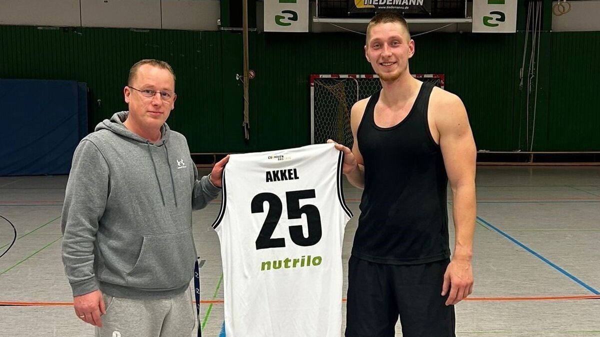 Der gebürtige Este Daniel Akkel ist seit Anfang der Woche neu im Team der Cuxhaven BasCats. Foto: Unruh