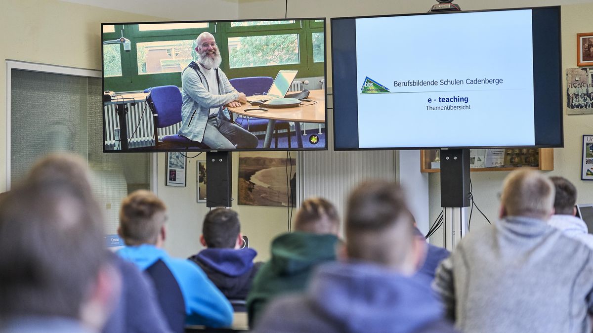 Die BBS Cadenberge haben ein E-Teaching-Konzept entwickelt, das eine wohnortnahe Beschulung der Auszubildenden ermöglicht. Foto: IHK Stade / Hensel