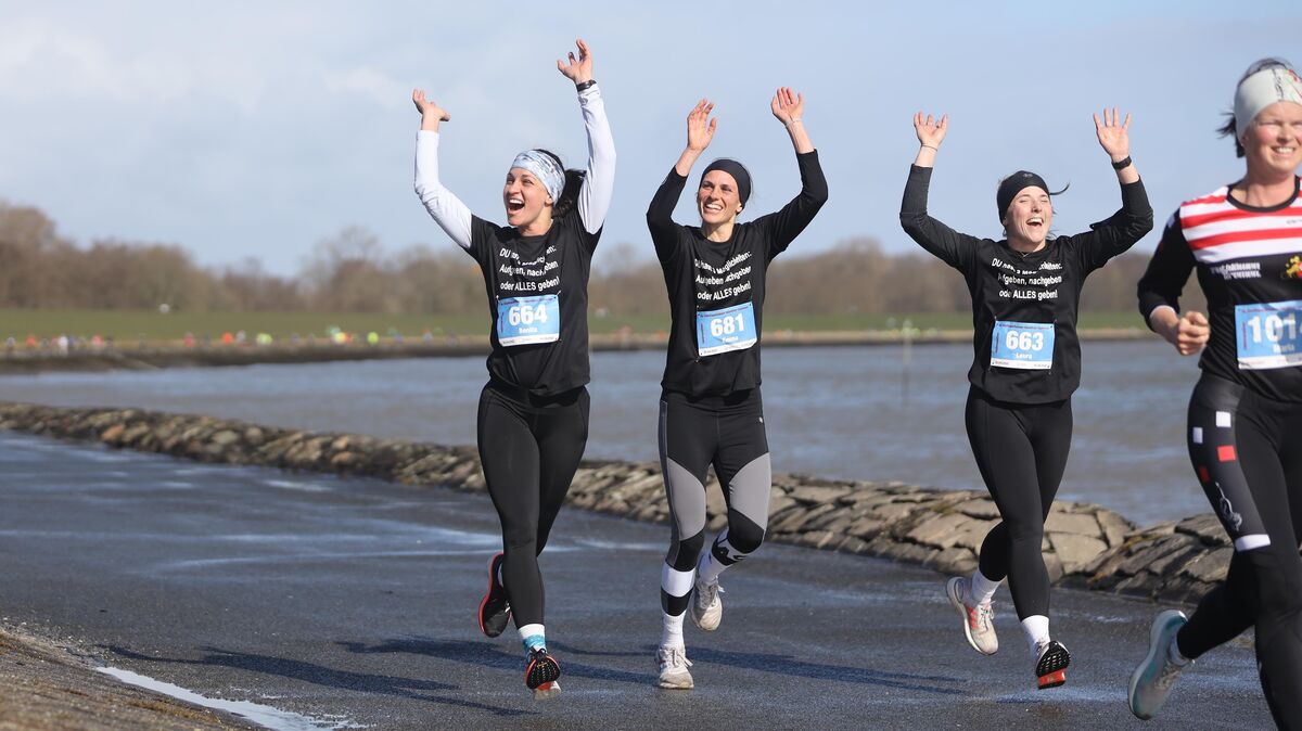 Cuxhaven-Marathon 2022. Foto: Unruh