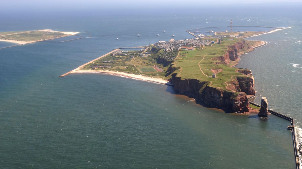 Auch die Insel Helgoland hat jetzt ihren ersten bestätigten Corona-Fall. Foto: Marcus Brandt/dpa