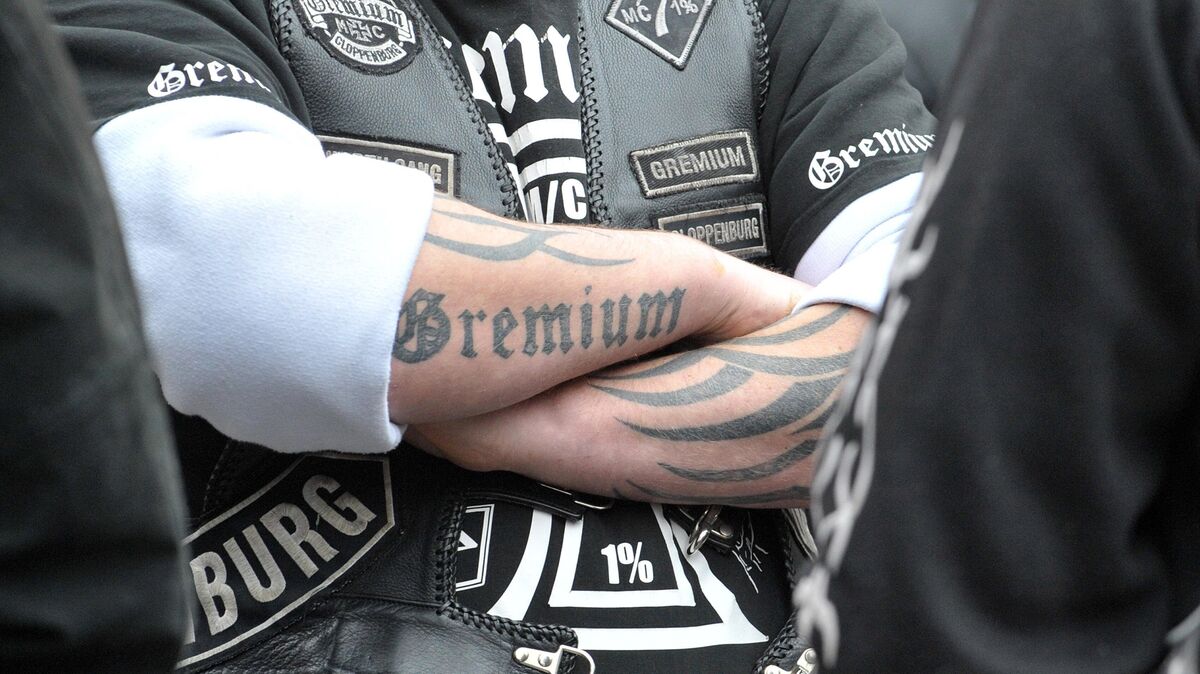 Die Polizei rechnet am Sonnabend mit mehreren Hundert Teilnehmern bei der Jubiläumsfeier des „Gremium MC“ in Ihlienworth. Symbolfoto: Carmen Jaspersen/