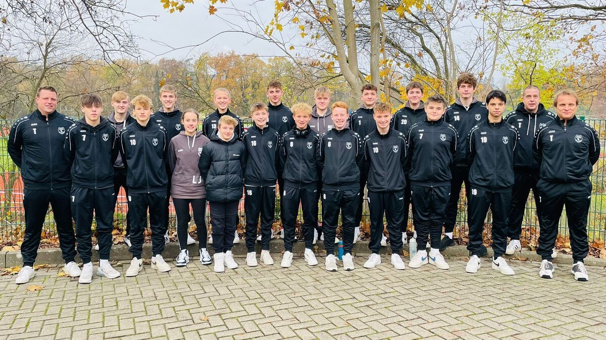 Die JSG Am Dobrock hat es geschafft: Im neuen Jahr geht die U16-Mannschaft in der Landesliga auf Torejagd. Foto: JSG Am Dobrock