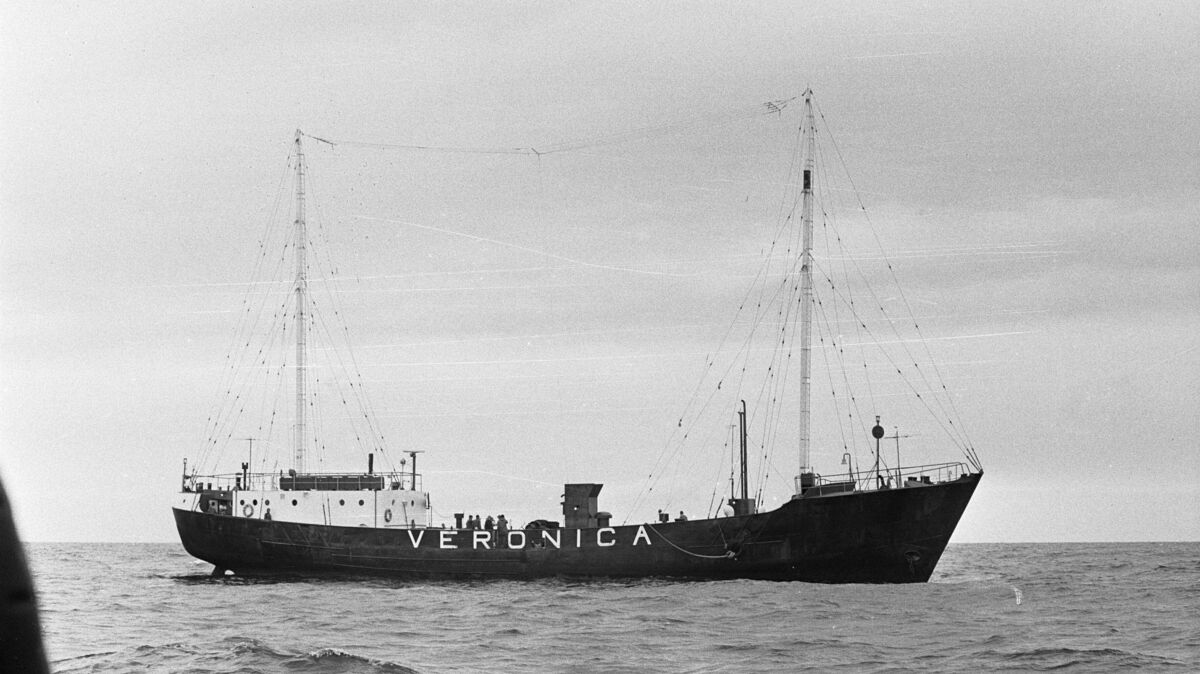 "Radio Veronica" begeisterte die europäische Jugend mit internationaler Pop-Musik und flotten Sprüchen. Foto: Wikipedia