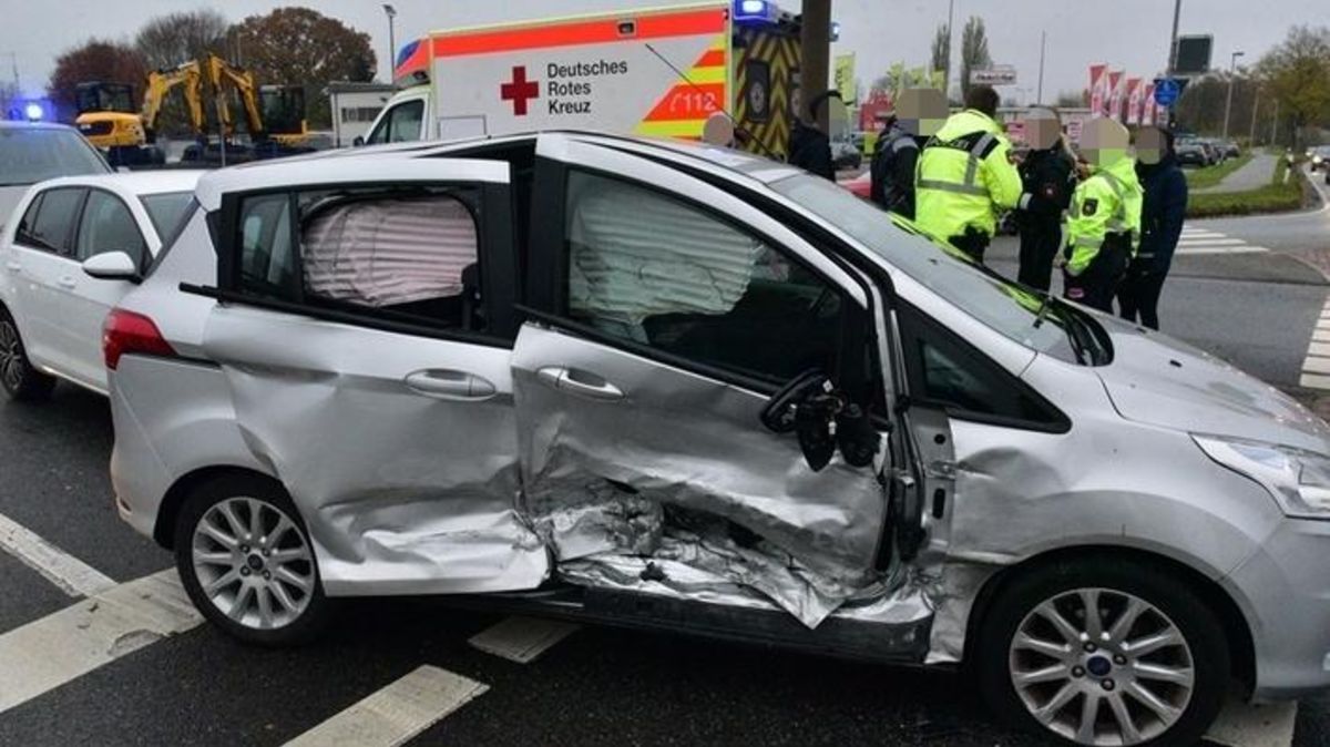 Unfall B 73