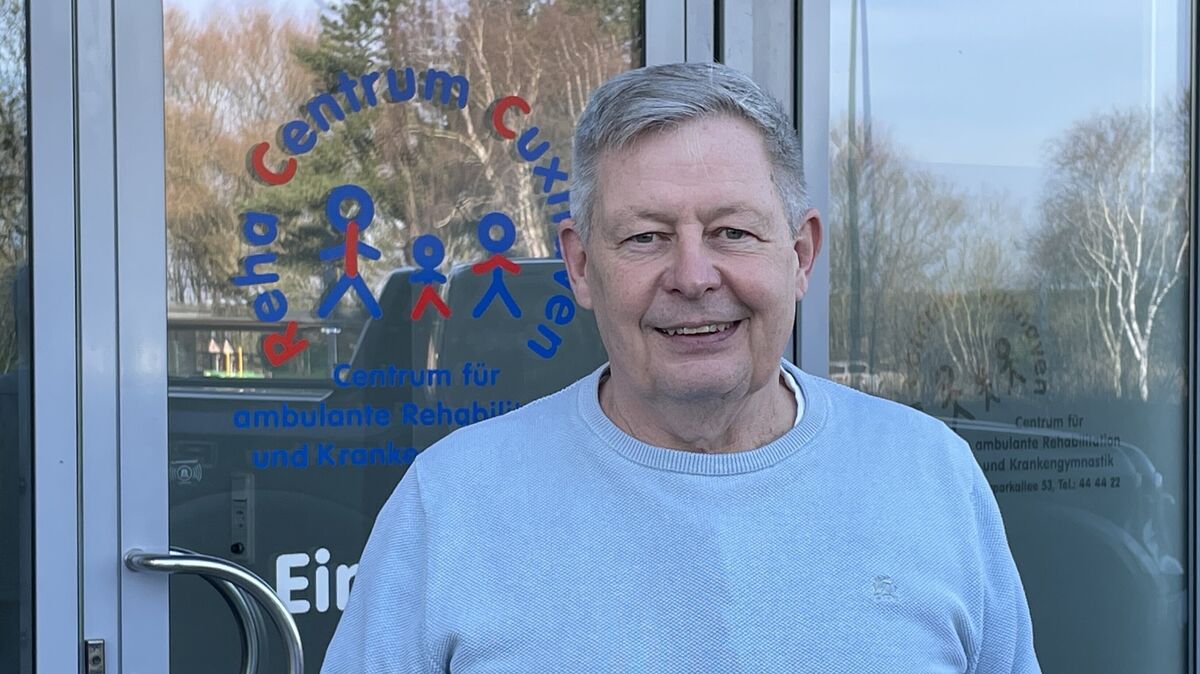 Martin Gojny, Gründer des Reha-Centrums Cuxhaven, ist erleichert über die frühzeitig geregelte Unternehmensnachfolge. Foto: Reese-Winne