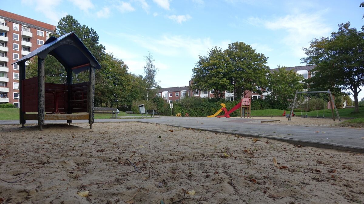 Ein Spielplatz am Matthias-Claudius-Weg war am Wochenende Tatort eines Raubs. Archivfoto: Kuczorra