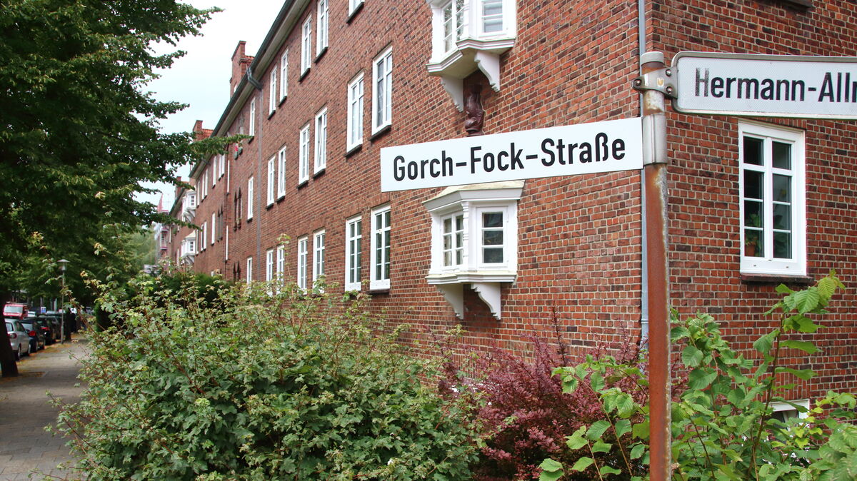 Die Ungewissheit schlägt einigen Mieterinnen und Mietern aufs Gemüt: Wohnanlage in der Gorch-Fock-/Ecke Hermann-Allmers-Straße. Foto: Koppe