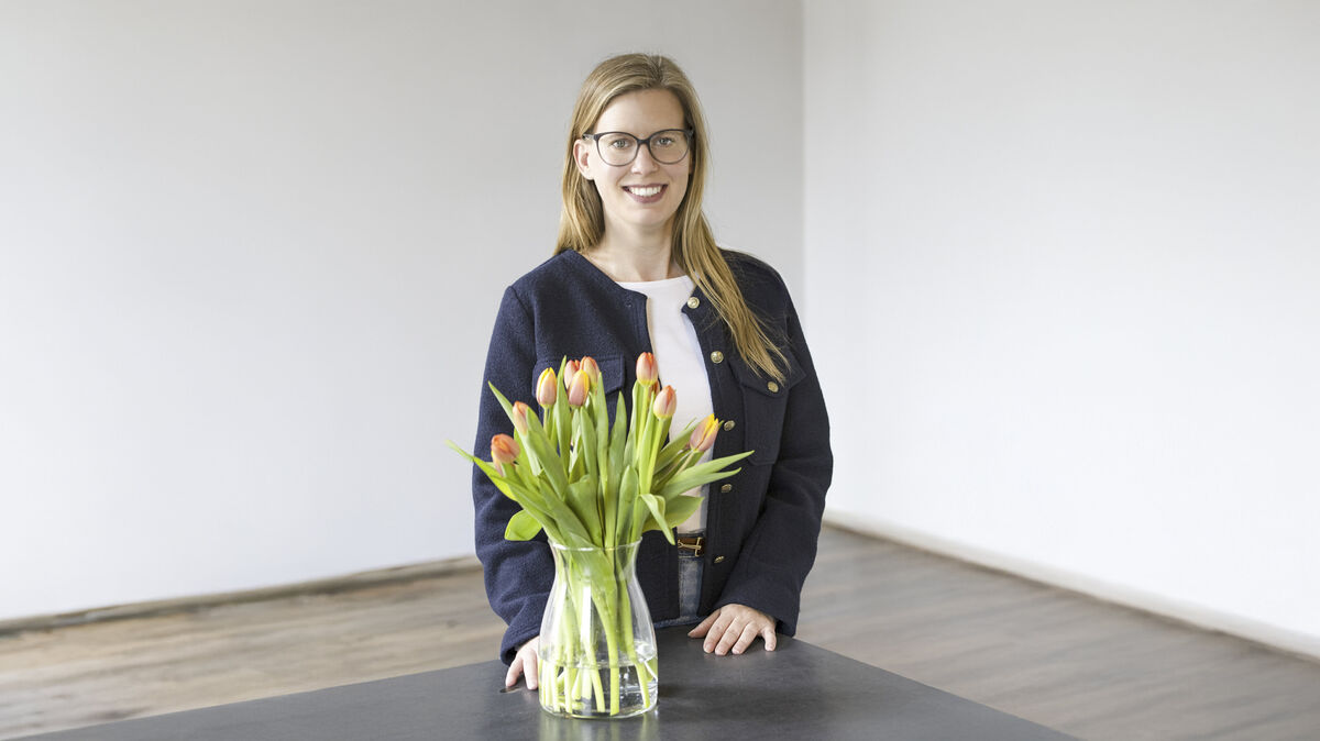 Sarah Lühr geht neue Wege bei der Vermittlung von Immobilien. Foto © Lühr