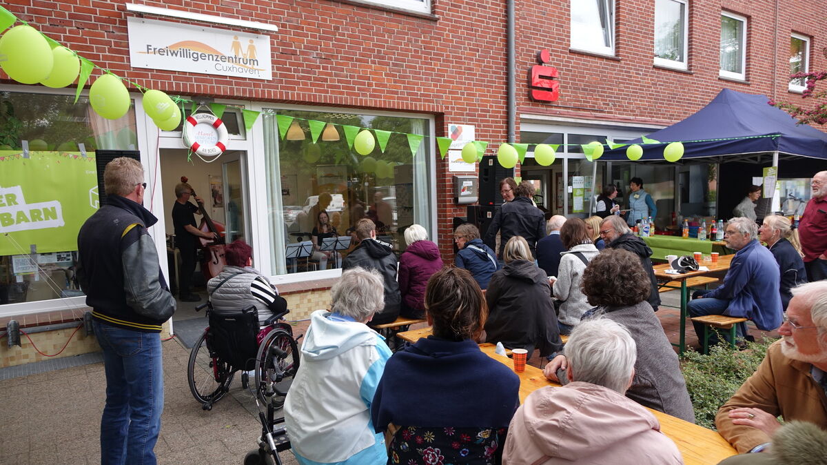 Das Begegnungszentrum am Schneidemühlplatz 7 in Cuxhaven-Süderwisch: Seit 2014 Anlaufstelle für Bildung, Begegnung und soziale Integration – nun ist seine Zukunft bis 2028 gesichert.