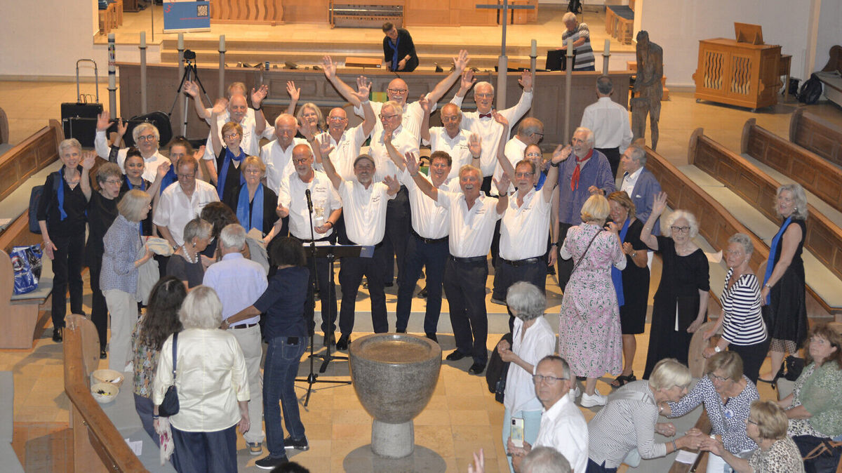 Bei dem Benefizkonzert in der Himmelfahrtskirche in München-Sendling wurde für die Hilfsprojekte in Burkina Faso gesammelt. Foto: Walter Korn