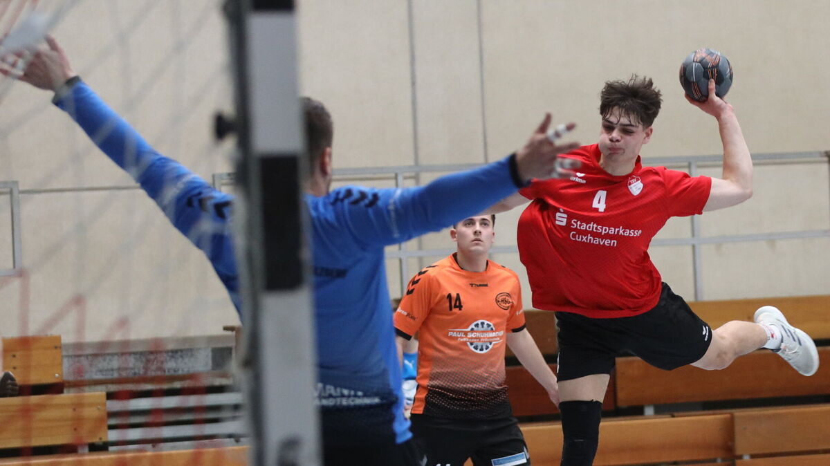 Linkshänder Lennart Schlick wird die Altenwalder Männer am Wochenende im Heimspiel unterstützen. Foto: Unruh