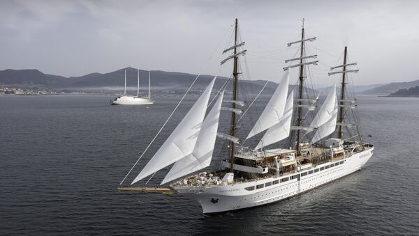 "Sea Cloud Spirit": Besonderes Segelschiff passiert Cuxhaven