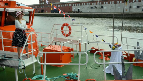 Hafen Cuxhaven: Lotsenversetzer "Medem" getauft